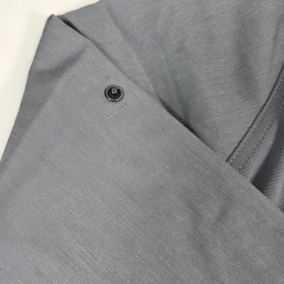 Chef Works Chef Coat Jacket Mens XL Gray Double Breast French Cuff Vented Sides - Picture 6 of 10